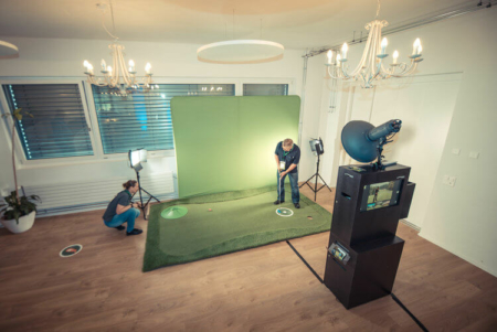 Putting Green mit Fotobox